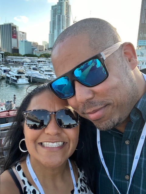 My Husband Rashid and I in Florida 2025